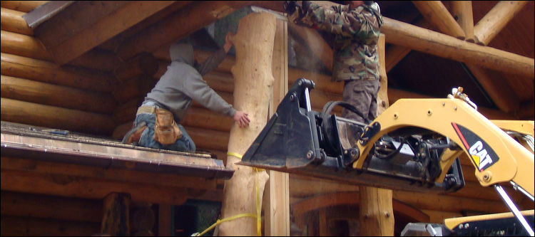 Log Home Log Replacement  Preble County, Ohio