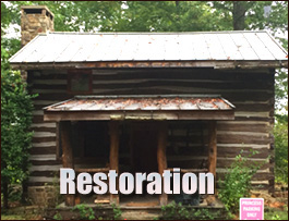Historic Log Cabin Restoration  Preble County, Ohio